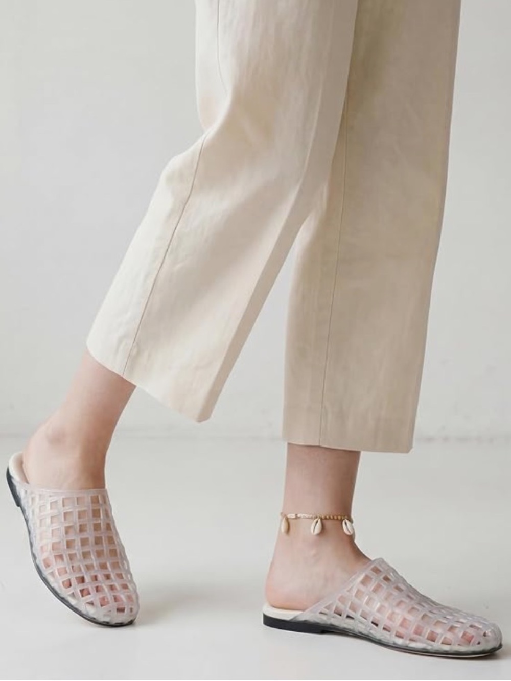 Clear jelly mules
